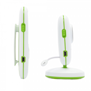 Set Baby Monitor Wireless BabyToy™ VB602 Plus , Monitorizare Video Audio Bebelusi , Monitorizare Temperatura , Vedere Nocturna, Audio-Video, Sunet bidirectional, Functie Push to Talk, 8 Cantece de lea [4]