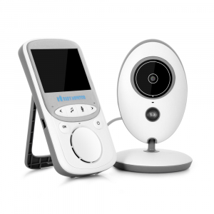 Set Baby Monitor Wireless BabyToy™ VB605 Plus , Cu baterie , Monitorizare Video Audio Bebelusi , Monitorizare Temperatura , Vedere Nocturna, Audio-Video, Sunet bidirectional, Functie Push to Talk, 8 C [1]