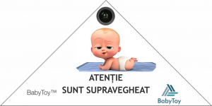 Set Baby Monitor Wireless Sricam™ SH025 Plus SriHome , FullHD 2MP, Monitorizare Video Audio Bebelusi , Auto Tracking, Vedere Nocturna, Audio-Video, Sunet bidirectional, Rotire automata, rezolutie 1920 [4]
