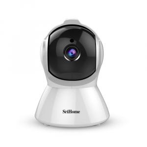Set Baby Monitor Wireless Sricam™ SH025 Plus SriHome , FullHD 2MP, Monitorizare Video Audio Bebelusi , Auto Tracking, Vedere Nocturna, Audio-Video, Sunet bidirectional, Rotire automata, rezolutie 1920 [1]
