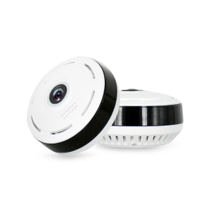 Set Camera de supraveghere IP WIFI BabyToy™ AR-P8 mini , Full HD 3MP, Night vision, Conectare telefon / PC , Vedere panoramica 360° 3D, Senzor miscare, Alarma, Comunicare audio bidirectionala, stocare [2]