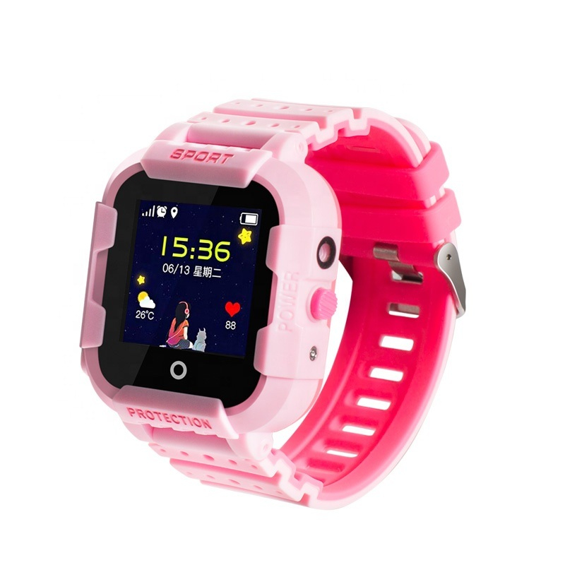 Ceas smartwatch GPS copii MoreFIT KT03 Pro WiFi, functie telefon, localizare GPS, localizare camera foto, monitorizare spion, rezistent la soc,