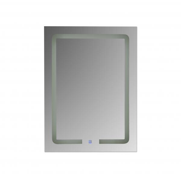 Oglinda baie cu iluminare LED si buton touch 60x80 cm [3]