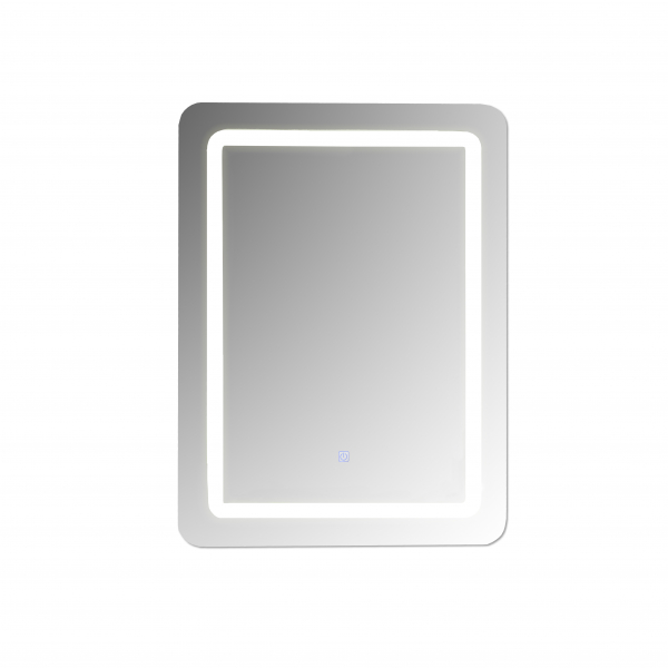 Oglinda  baie 60x80 cm cu iluminare LED  cu buton touch. [3]
