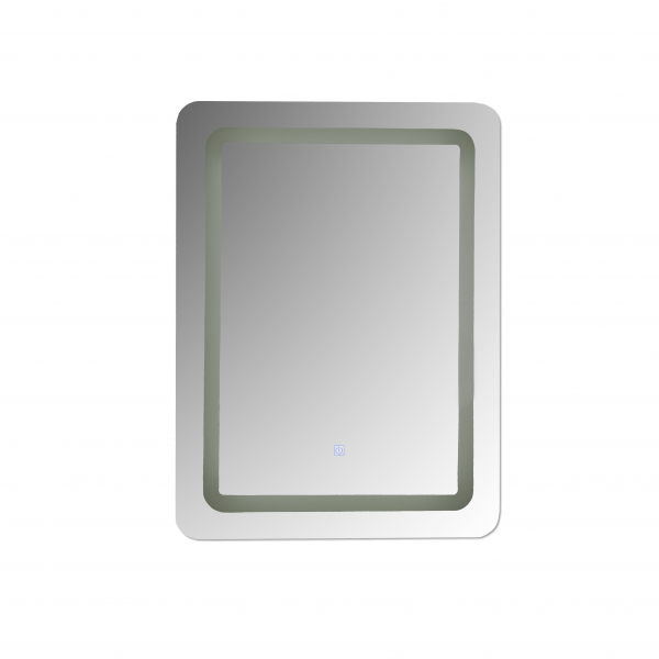 Oglinda  baie 60x80 cm cu iluminare LED  cu buton touch. [4]