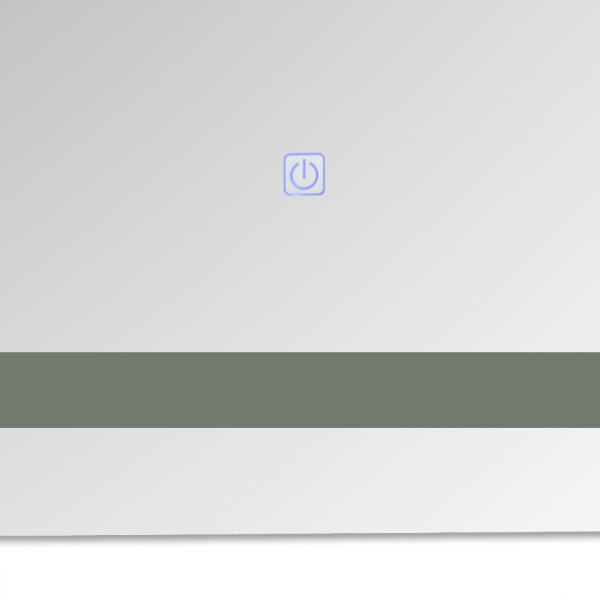 Oglinda  baie 60x80 cm cu iluminare LED  cu buton touch. [5]
