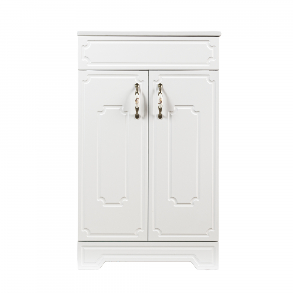 Mobilier baie Retro mdf vopsit + Lavoar slim 50x40,5 cm [2]