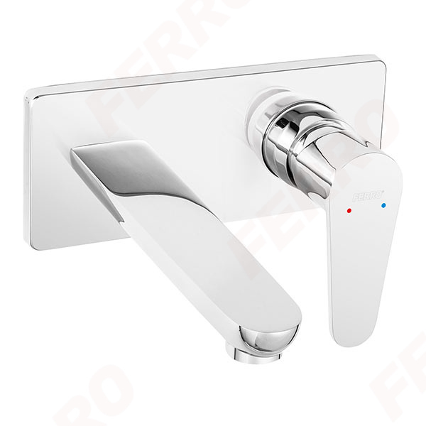 Algeo - baterie încastrată lavoar, pipă 18 cm [1]