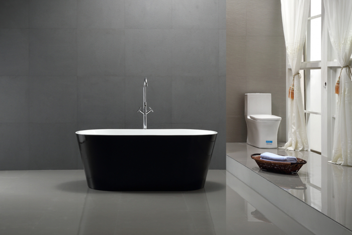 Cada Freestanding Black 172x82 cm [1]