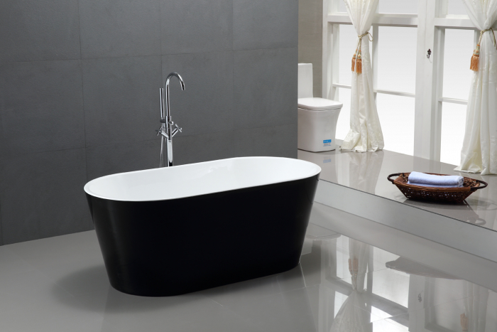 Cada Freestanding Black 172x82 cm [2]