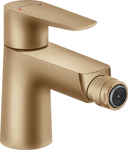 BATERIE BIDEU TALIS E CU VENTIL, BRUSHED BRONZE [1]
