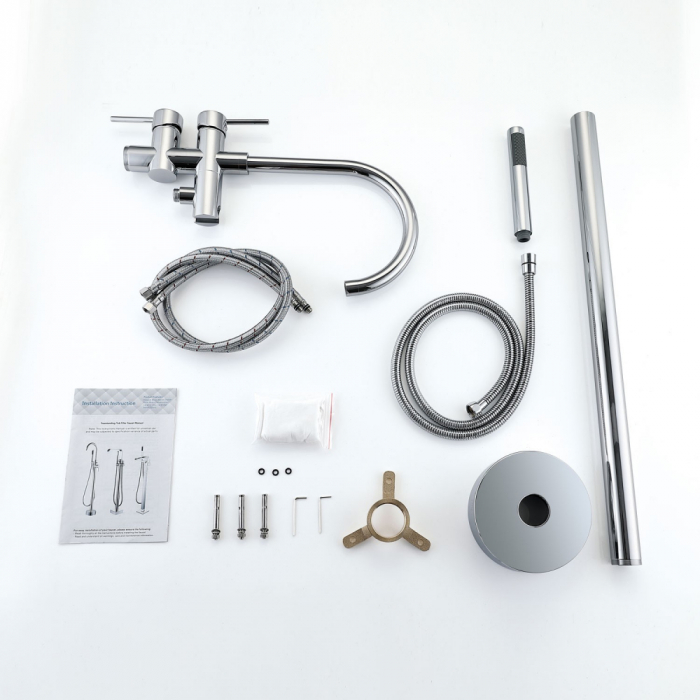 Baterie Cada Freestanding FF012 Crom [5]