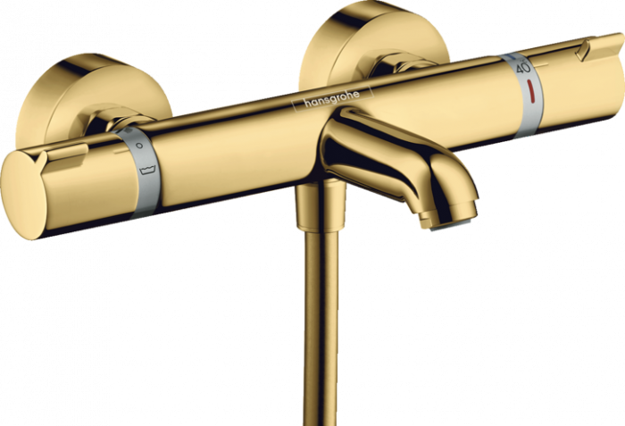 BATERIE CADA TERMOSTATICA ECOSTAT COMFORT, POLISHED GOLD OPTIC [1]
