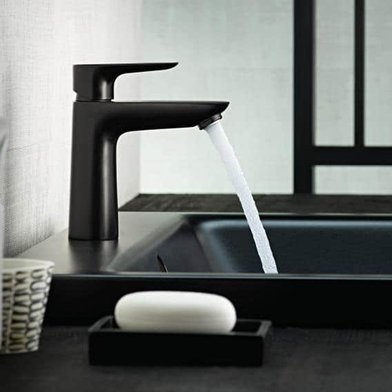 BATERIE LAVOAR TALIS E 110 CU VENTIL, MATT BLACK [2]