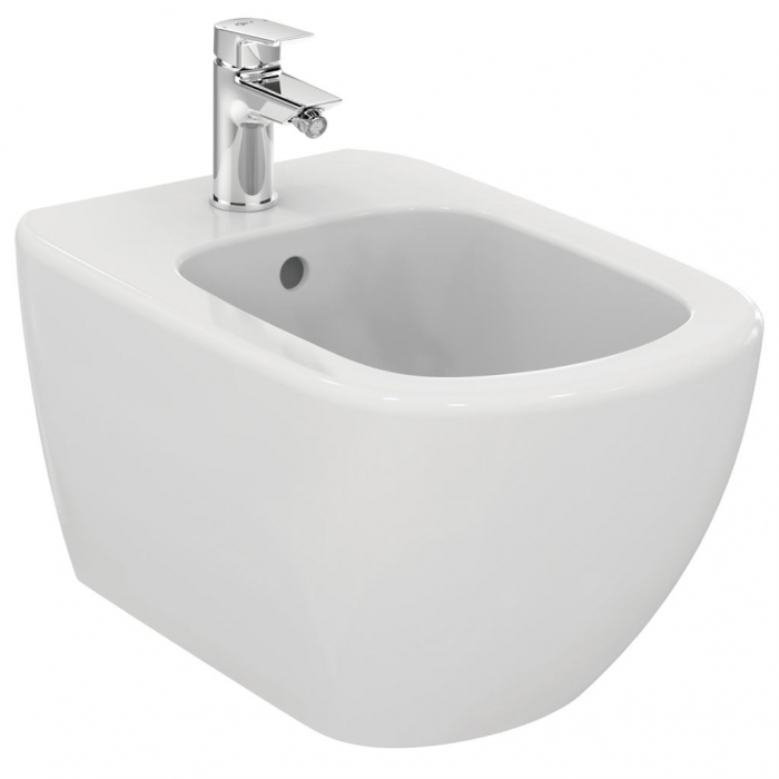 BIDEU TESI SUSPENDAT, FIXARE COMPLET ASCUNSA 53X36 ALB MAT [1]