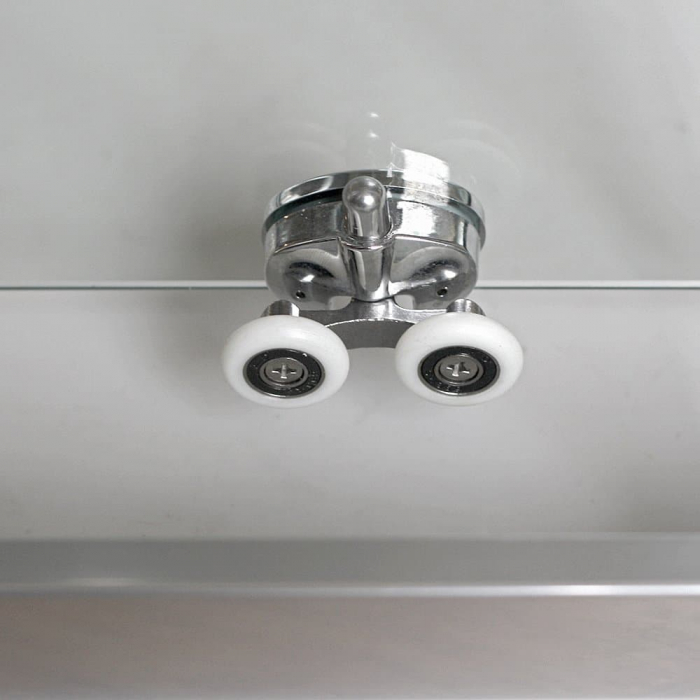 CABINA DUS DREPTUNGHIULARA 120X80 CU DOUA USI CULISANTE, PROFIL CROM, STICLA TRANSPARENTA LLS2/1200X800 [2]