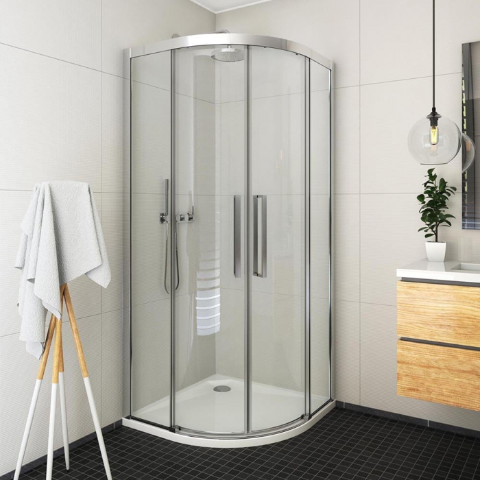CABINA DUS ECRN2N 1000/2050 CROM,TRANSPARENT [1]