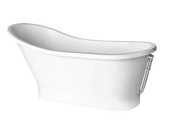 CADA FREESTANDING GLORIA 160X68, WHITE [1]