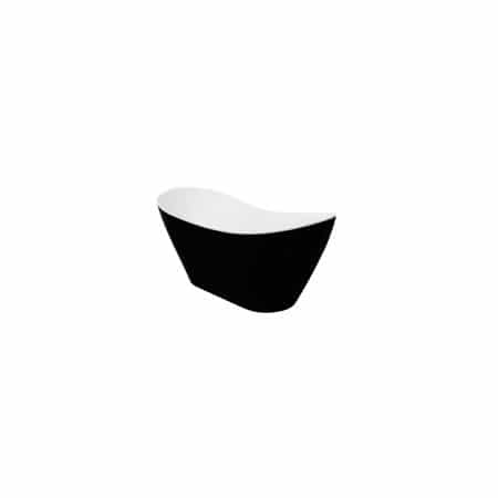 CADA FREESTANDING VIYA 160X70, BLACK&WHITE [1]