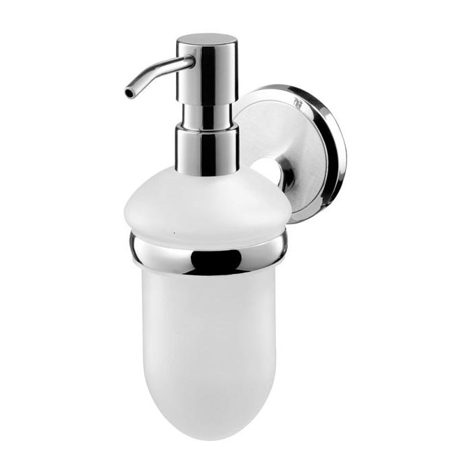 DOZATOR SAPUN CU SUPORT SENSATION CROM SATIN [2]