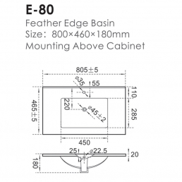 Lavoar Ceramic E80 [2]