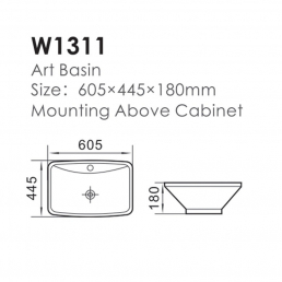 Lavoar Ceramic W1311 [2]