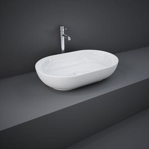 LAVOAR FEELING OVAL 55X35 CM ALB (MOON) [1]