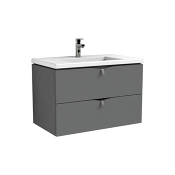 MOBILIER SIENA 80 CM, 2 SERTARE, GRI MAT [1]