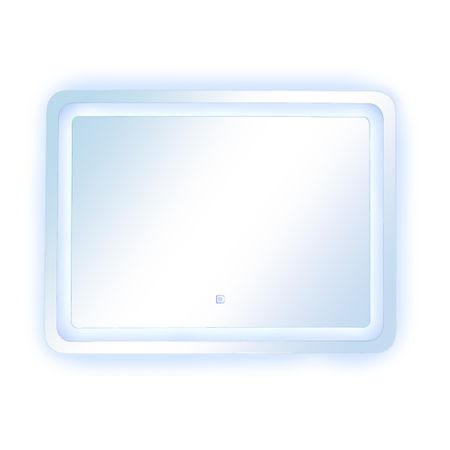 Oglinda  baie 80x60 cm cu iluminare Led cu buton touch. [5]