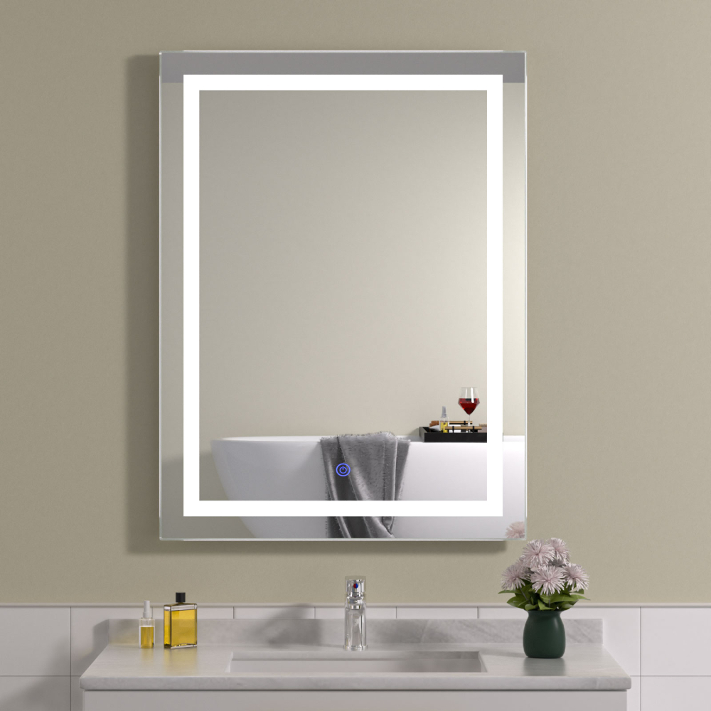 Oglinda Baie Cu Led 60x45 cu buton touch [3]