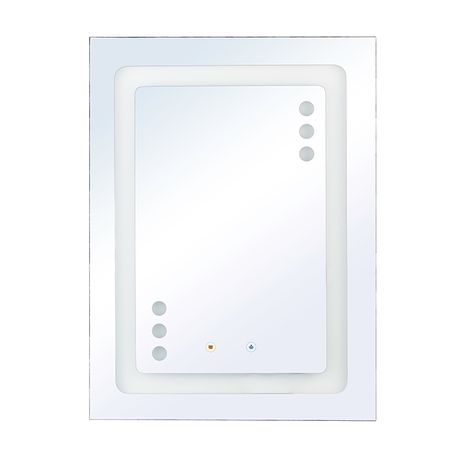 Oglinda baie cu led si sistem dezaburire, senzor touch, 60x80  cm [4]