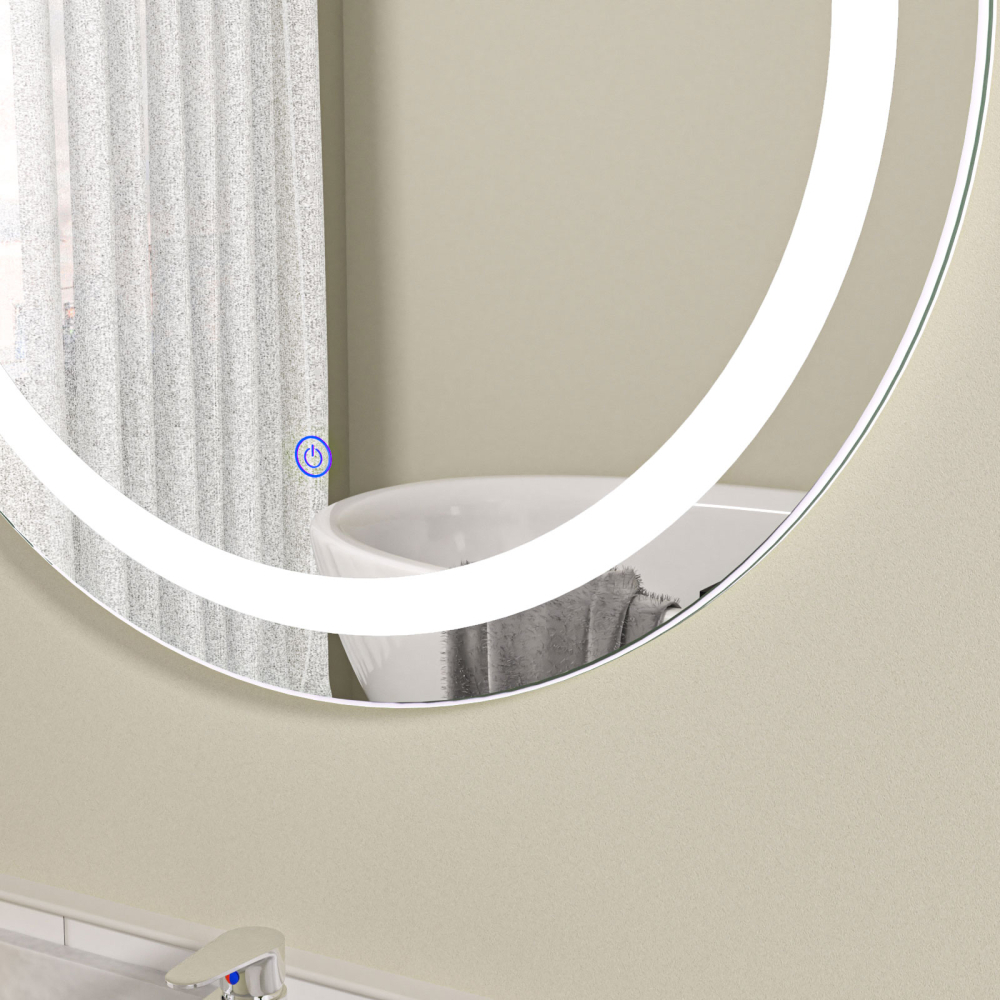 Oglinda Baie Led Rotunda 70x70 [3]