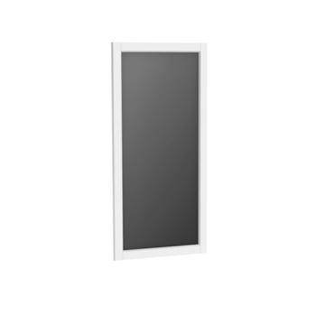 OGLINDA MONTEBIANCO 40X80, CU RAMA, ALB MAT [1]