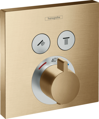 ORNAMENT DUS TERMOSTATIC SHOWER SELECT 2 IESIRI (PENTRU IBOX UNIV.), BRUSHED BRONZE [1]