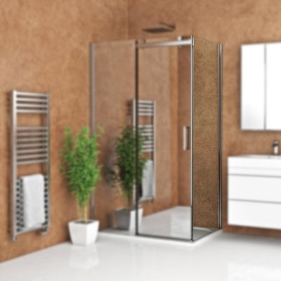 PANOU FIX AMB 800/2000 PROFIL CROM,GEAM TRANSPARENT [1]