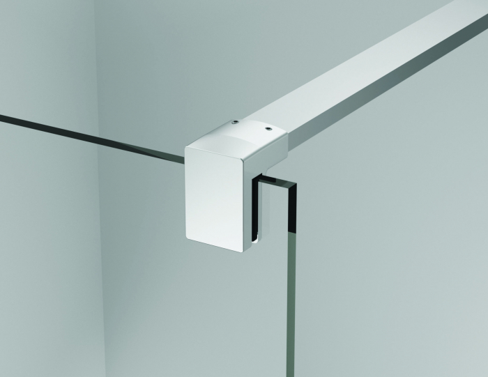 PARAVAN DUS EASY 1100X2000, PROFIL CROM, GROSIME GEAM 8MM, TRANSPARENT [3]