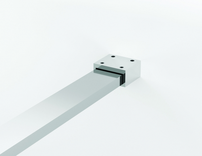 PARAVAN DUS EASY 1200X2000, PROFIL CROM, GROSIME GEAM 8MM, TRANSPARENT, [4]