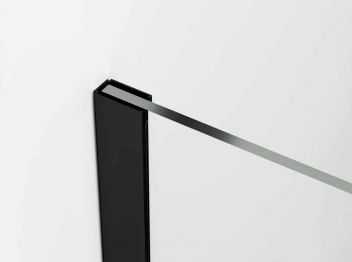 PARAVAN DUS EASY 800X2000, PROFIL NEGRU, GROSIME GEAM 8MM, TRATAT ANTICALCAR [2]