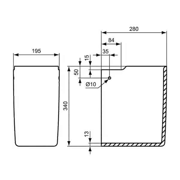 PIEDESTAL SUSPENDAT CONNECT [2]