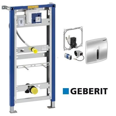PREPACK PISOAR  (SISTEM INSTALARE+CLAPETA ELECTRONICA CROM MAT) [1]