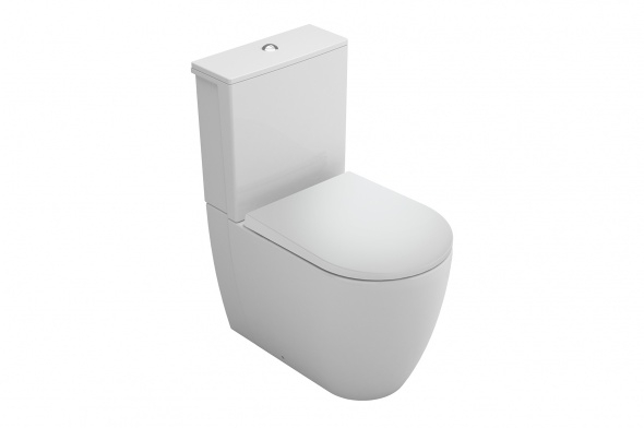 REZERVOR WC CORAL 3/4.5 L, ALIMENTARE STANGA JOS, ALB [1]