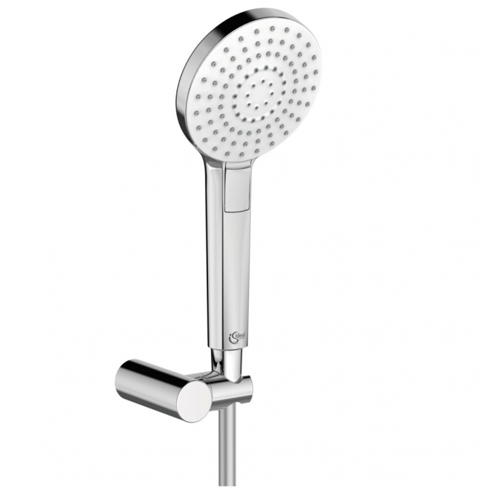SET DUS IDEALRAIN EVO ROUND CU PARA 110MM CU 3 JETURI, FURTUN 1750MM SI PORTER [1]