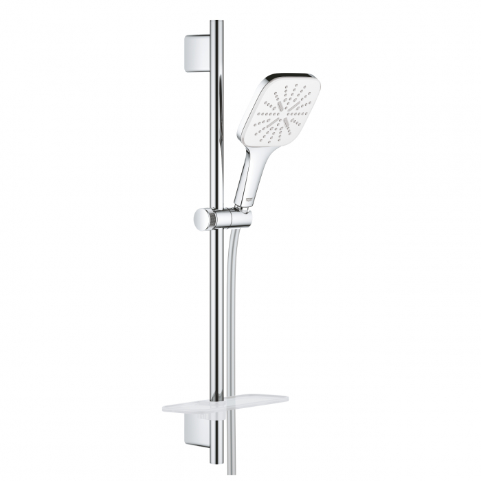 SET DUS RAINSHOWER SMARTACTIVE 130 CUBE BARA 600 MOON WHITE [1]