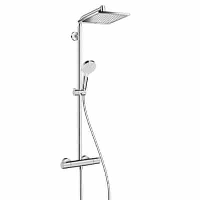 SISTEM DUS CROMETTA E 240 , 1 JET, BRAT DUS 350 MM CROM [1]