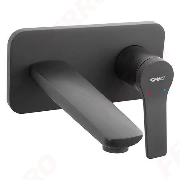 Stratos Black - baterie încastrată lavoar [1]