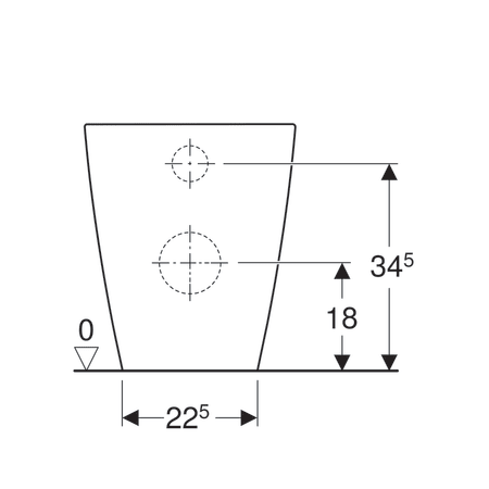 VAS WC BTW SMYLE SQUARE RIMFREE CU FIXARE ASCUNSA [4]