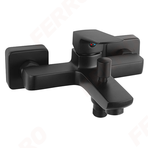 VITTO BLACK VERDELINE - Baterie perete cadă-duș [1]