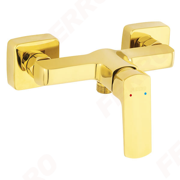 VITTO VERDELINE GOLD - Baterie perete duș [1]