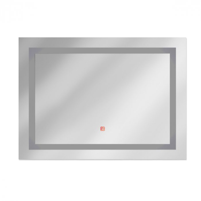 Oglinda baie 800x600 mm  cu buton touch. [3]