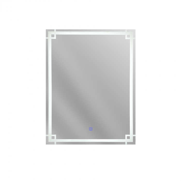 Oglinda  baie 600x800mm cu iluminare LED si buton touch. [2]